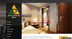 Desktop Screenshot of bayrakgrup.com